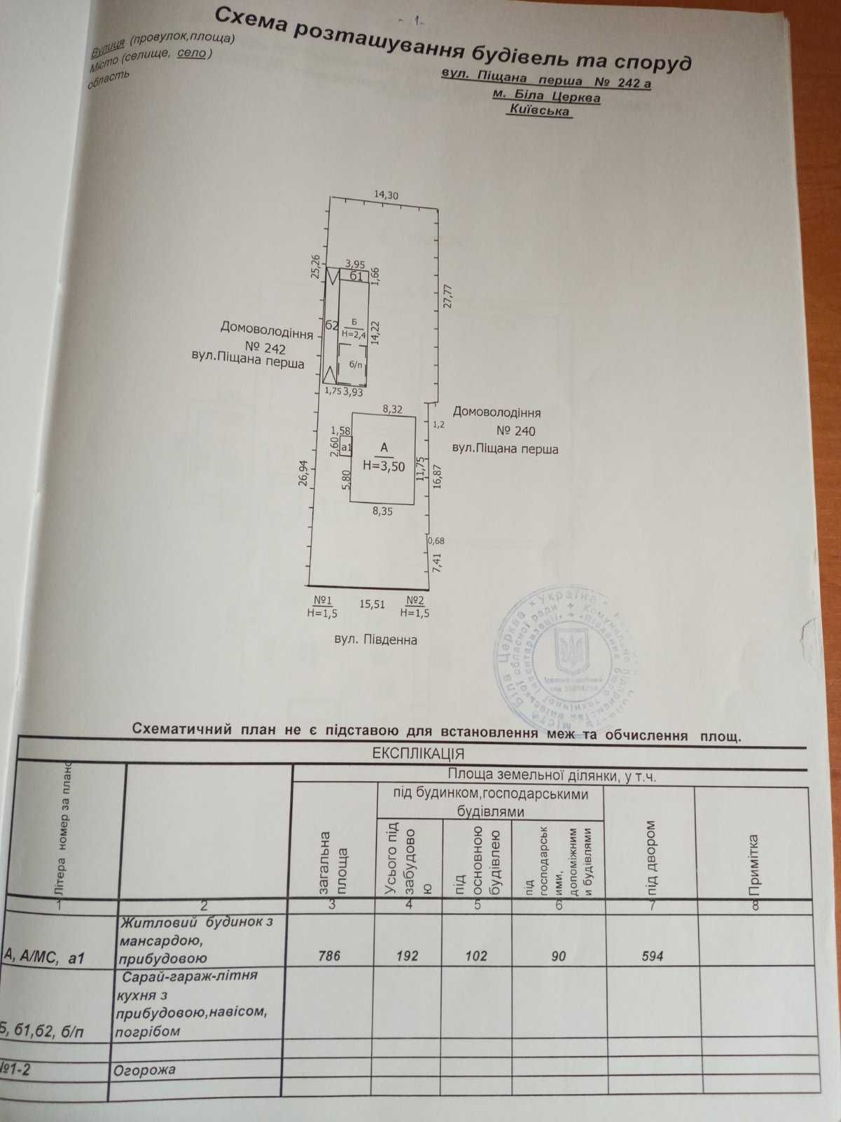 Продаж 2-х пов. будинку  Біла Церква вул. Піщана