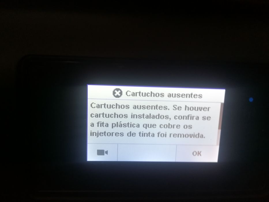 Impressora hp. limpeza