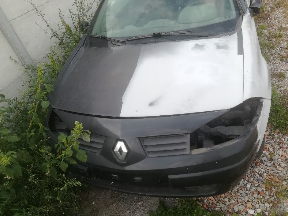 Renault Megane II Cabrio PRZÓD zderzak maska pas EU