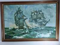 Quadro Pintado a Oleo sobre Tela - Frederic Con