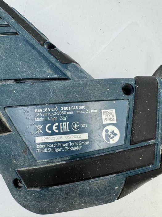PIŁA SZABLASTA BOSCH GSA 18 V-LI C 2022r od Loombard Jarocin Śródmiejs