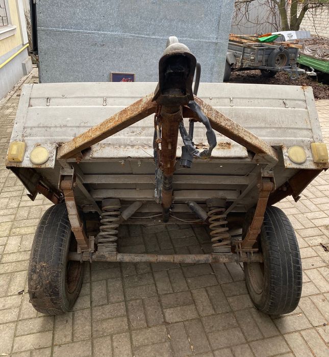 Прицеп крепкий 1500х1400х300 - КРЕПЫШ - возьмёт больше 1000кг