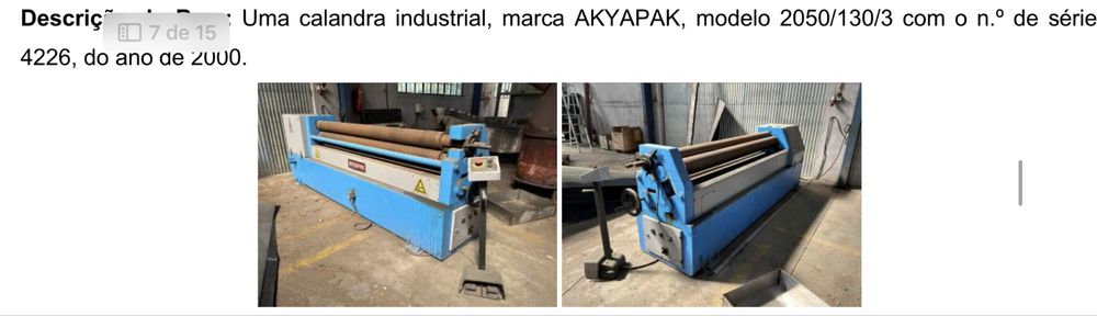 Diversas maquinas metalomecanica