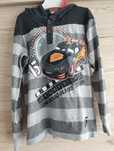 Bluza z kapturem z samochodem rozmiar 128