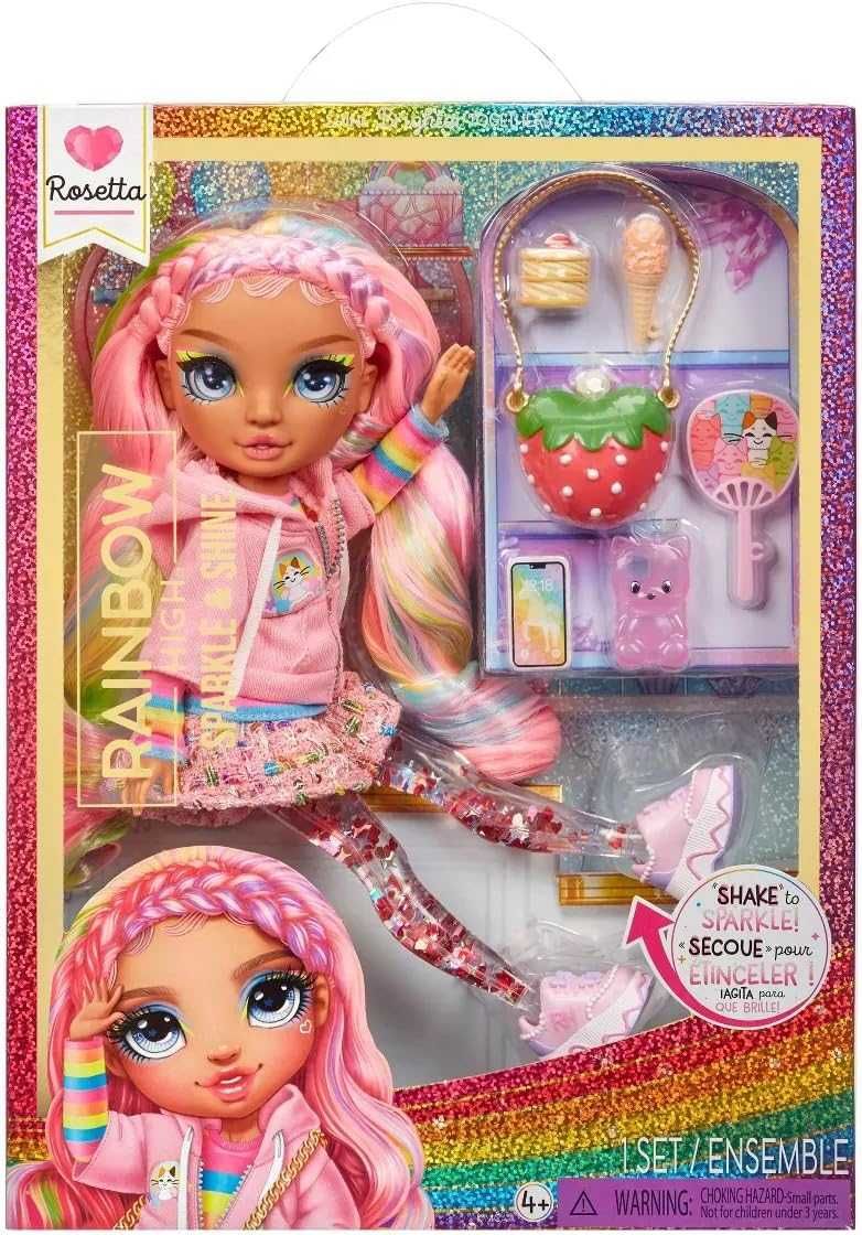 ОРИГИНАЛ! Кукла Рейнбоу Хай Розетта Rainbow High Sparkle Shine Rosetta