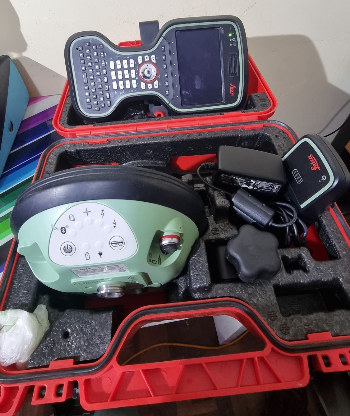GNSS Leica GS14 + Cs20