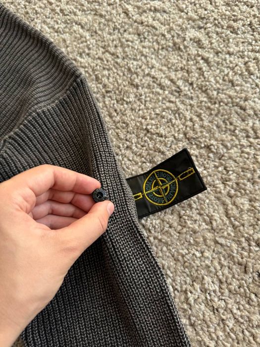 Свитер Stone Island крупной вязки