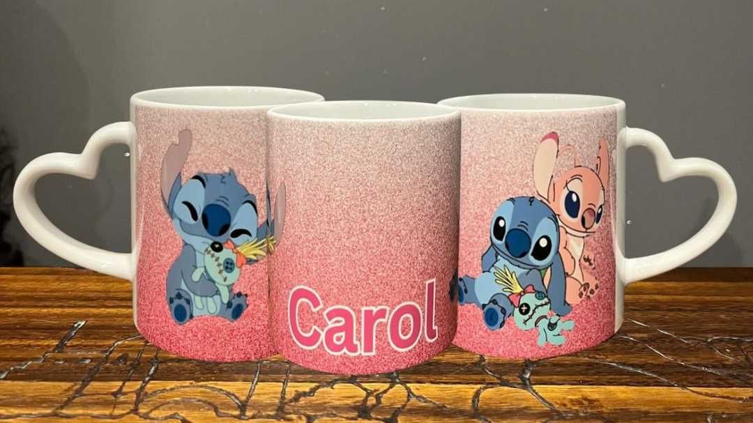 caneca com personalização incluída