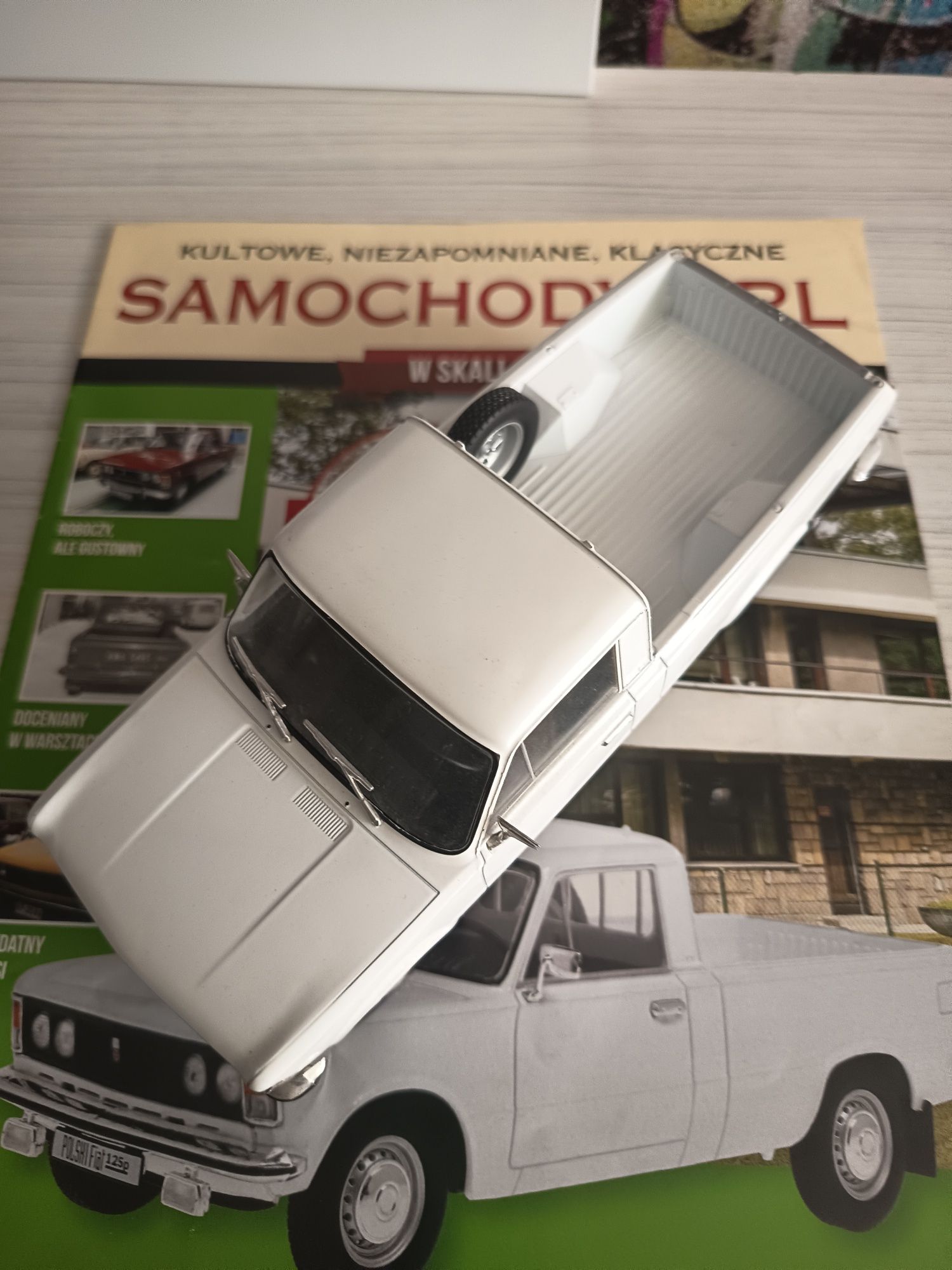 Model Fiat 125p pickap , w skali 1 24