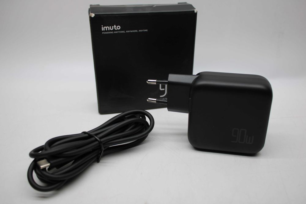 imuto ładowarka USB C 90W, 2-Portami USB C zasilacz ładowarka