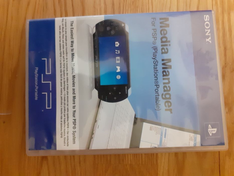 MEDIA MANEGER para PSP da Sony - CD DE INSTALAÇÃO*