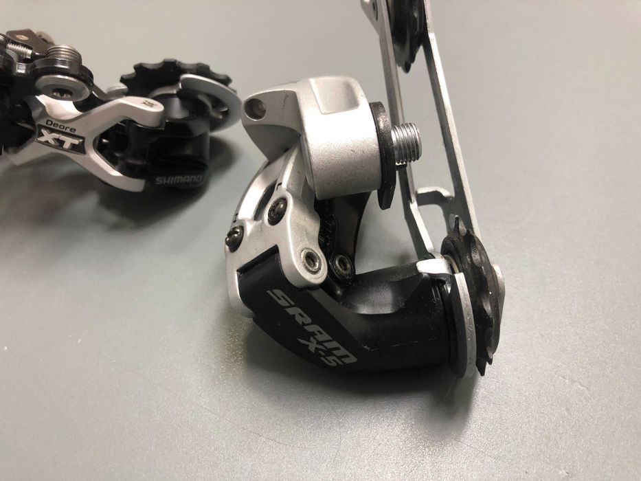 Desviadores SRAM e Deore XT