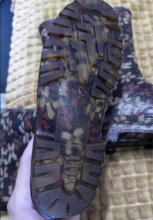 Гумові чоботі жіночі, розмір 37, 24 см по устілці