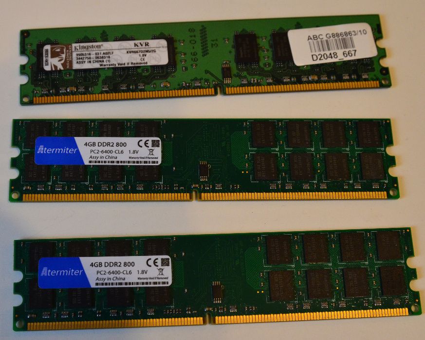 Pamięć ram DDR1 DDR2 DDR3 DDR4 1333MHz 1600MHz stacjonarny 2gb 4gb 8gb