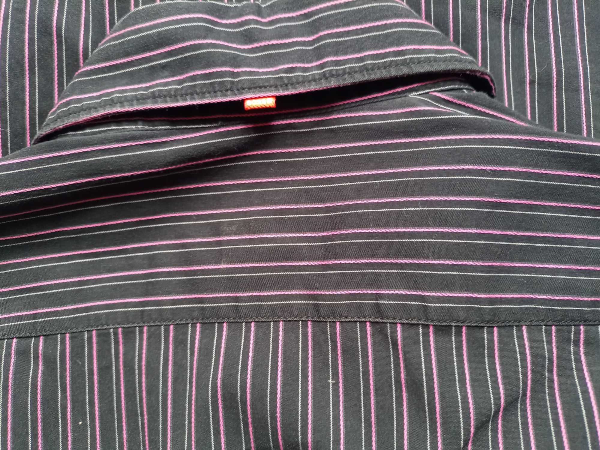 Boss Hugo Boss Orange koszula męska M 68% bawełna