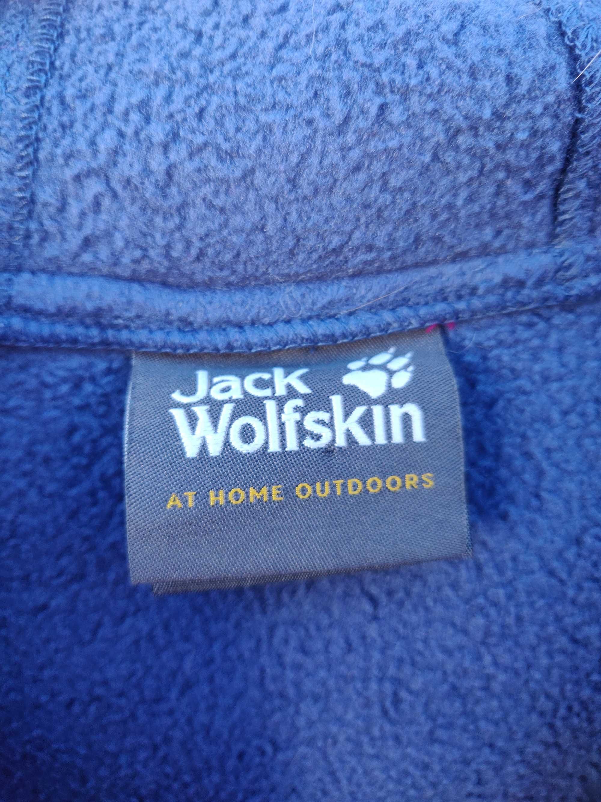 Parka dziewczęca Jack Wolfskin.