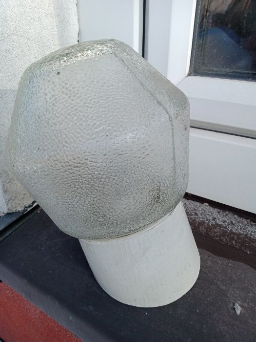 lampa ceramiczna prl loft