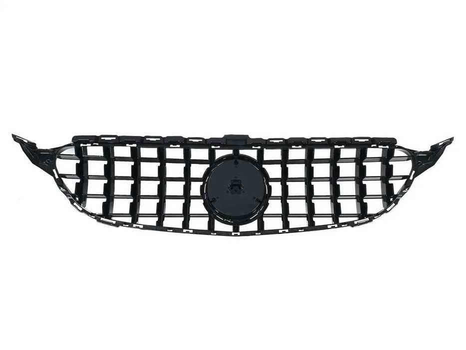 Решетка рад.mercedes C W205 14-18год.GTстиль (Black) без камеры