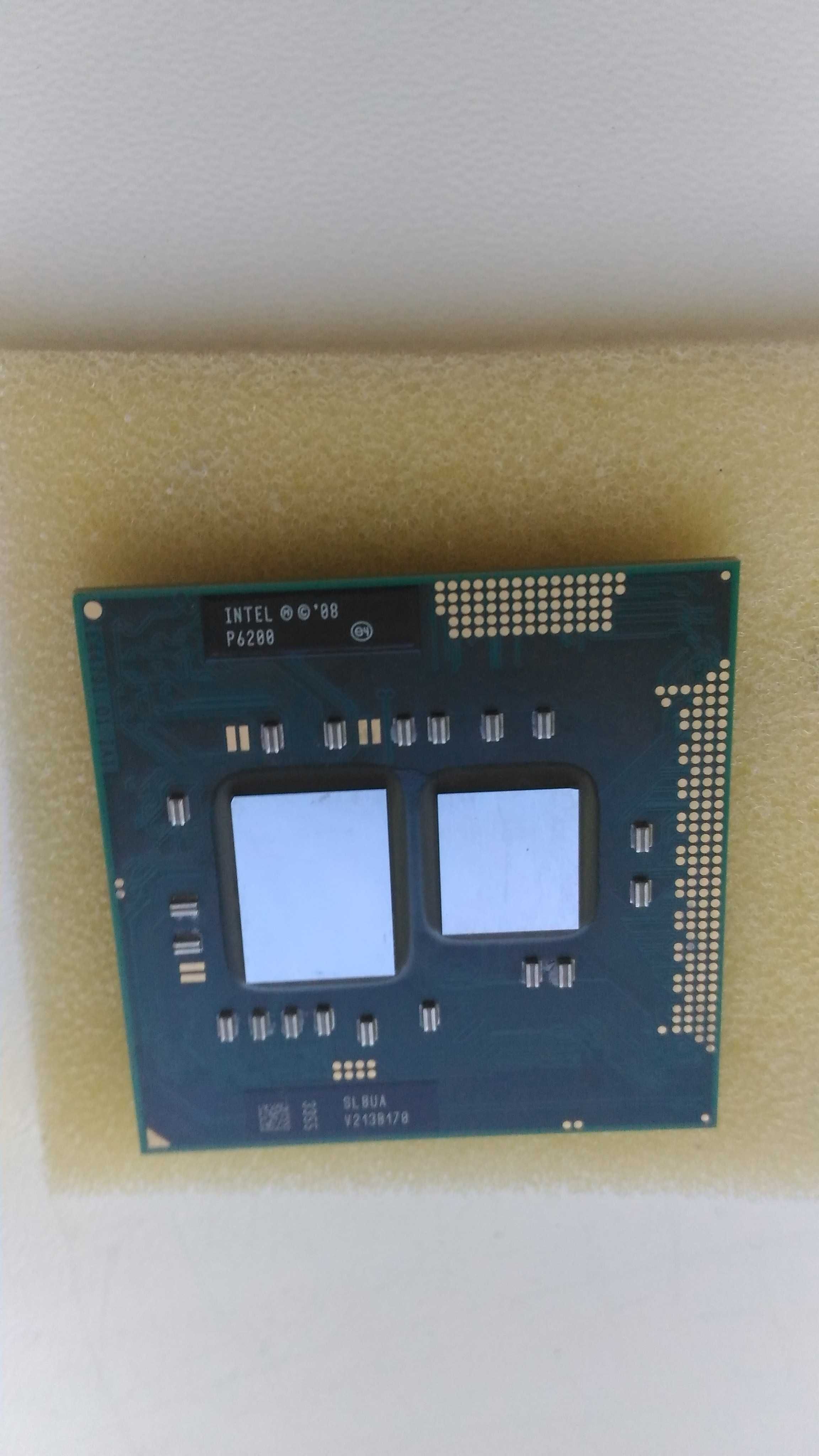 Процессор для ноутбука Intel Pentium P6200 2x2,13Ghz 3Mb Cache 2500Mhz