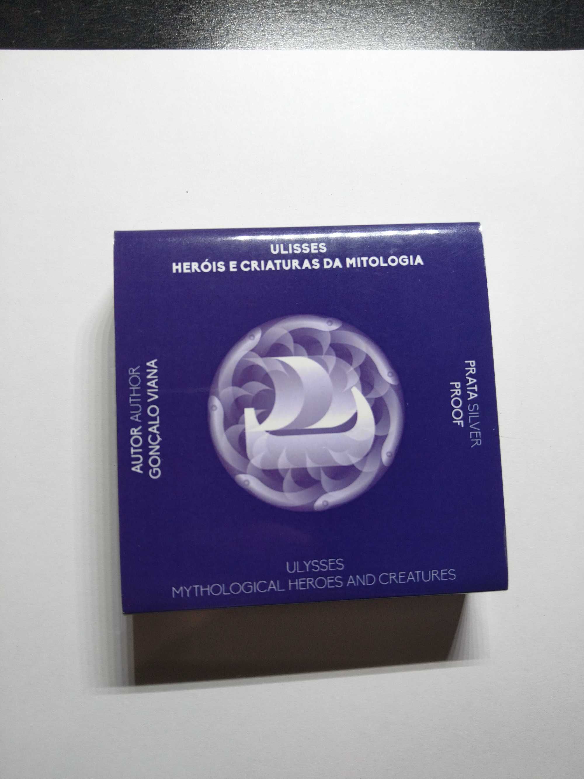 Moeda Ulisses prata proof