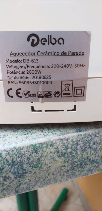 Vendo dois aquecedores de parede