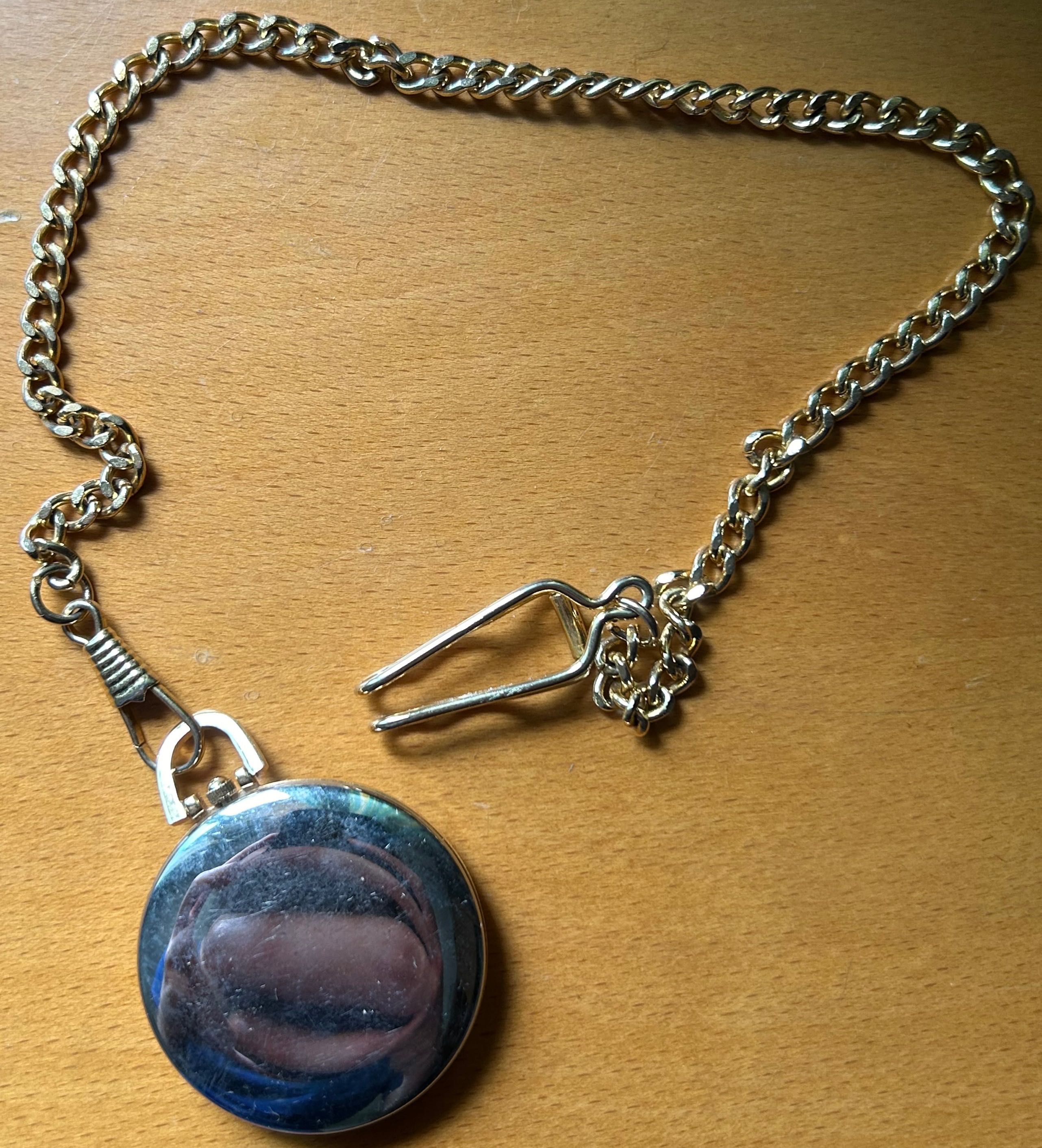 Relógio de Bolso Vintage Albert's Quartz