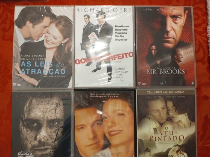DVDs filmes à escolha