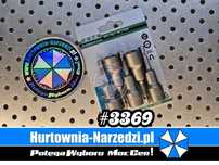 Zestaw 5 nasadek magnetycznych do wkrętarki 13mm HEX 1/4” L 65mm Cr-V