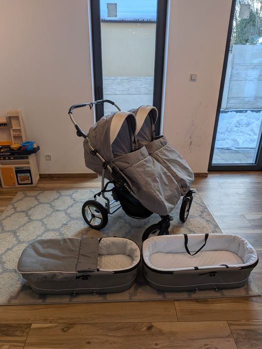 Wózek dziecięcy podwójny bliźniak