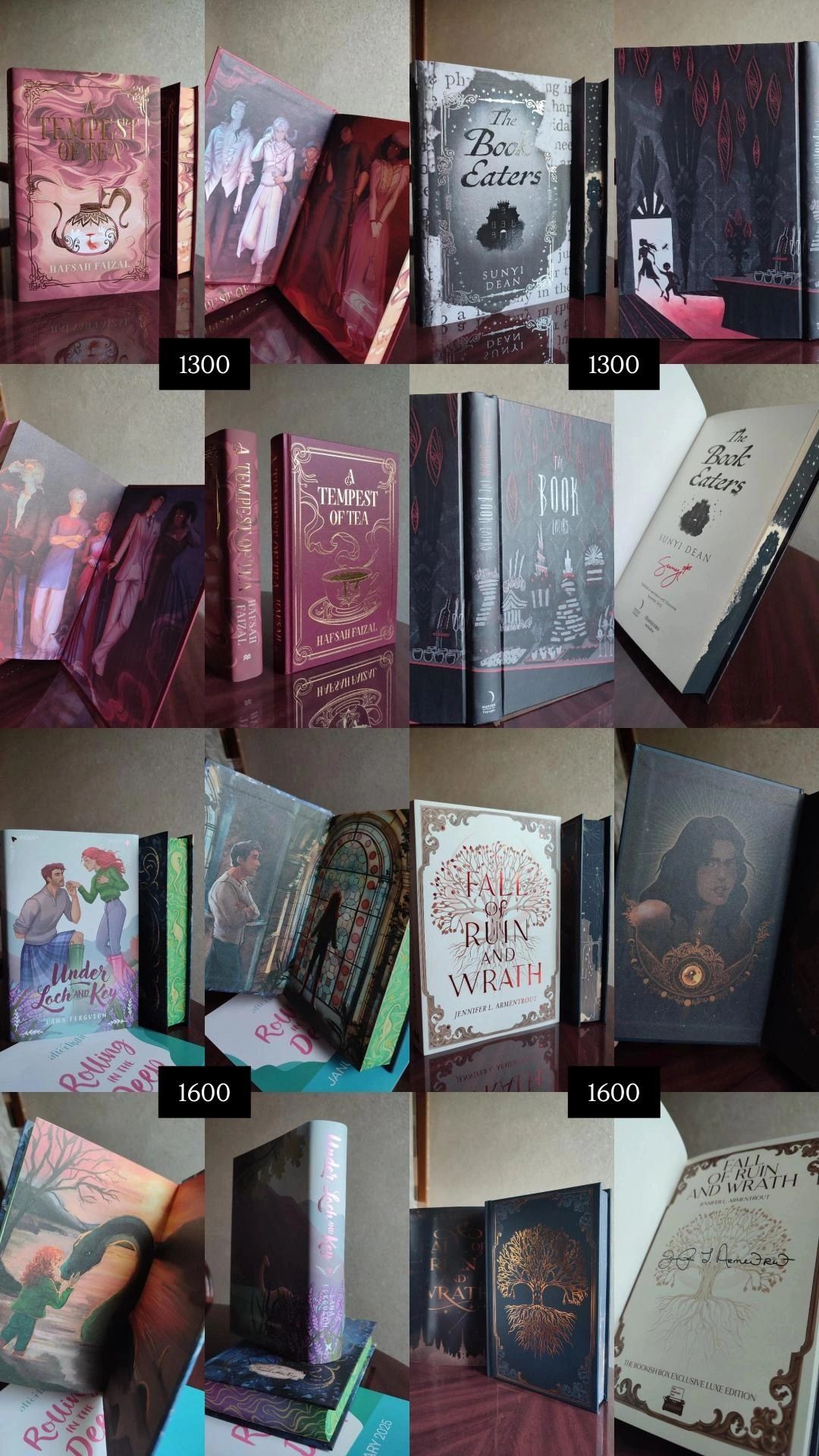 Книжки Fairyloot, Illumicrate, Owlcrate та інші