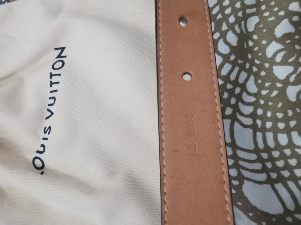 Pasek LV 2.0 a Louis Vuitton belt monogram
