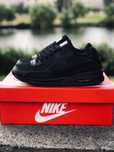 Кроссовки мужские летние Nike Air Max 90 all black найк 90