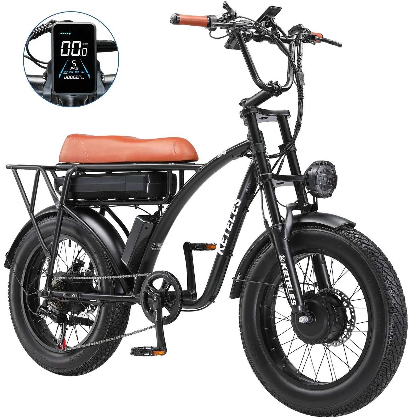 Bicicleta eléctrica keteles kf8 com 2000w (1000x2)