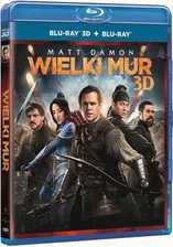 Wielki mur 3D Blu-ray 3D + Blu-ray (Nowy w folii)