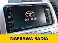 Radio Toyota Corolla Rav4 Cruiser Hilux Celica Prius B9002  NAPRAWA!