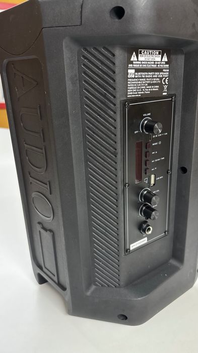 Coluna portátil 50W Bluetooth