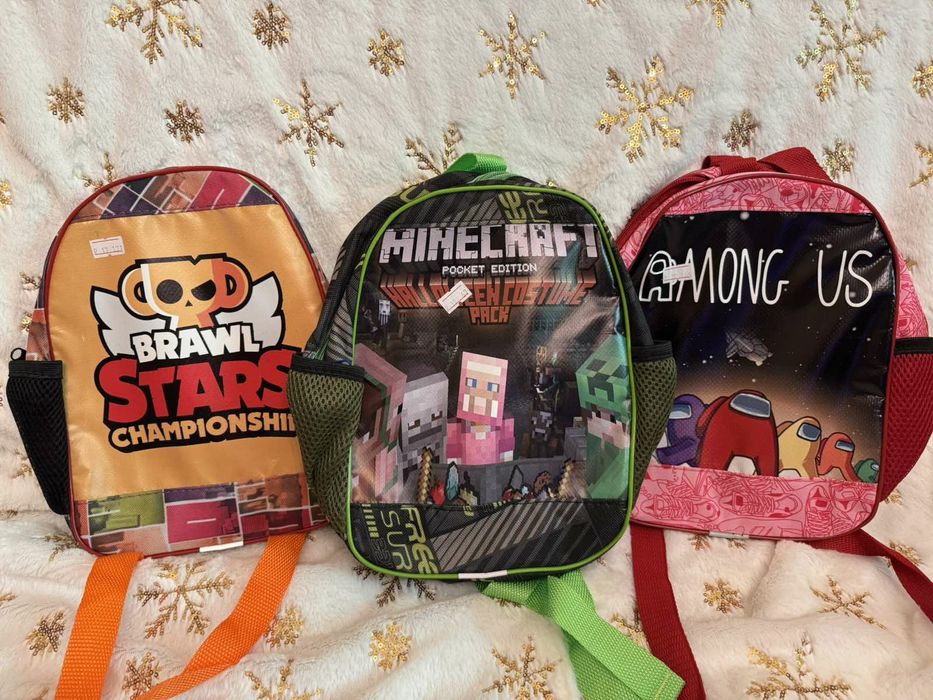 Дитячий рюкзачок із малюнками улюблених героїв