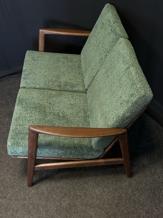 Sofa fotel Stefan PRL po renowacji