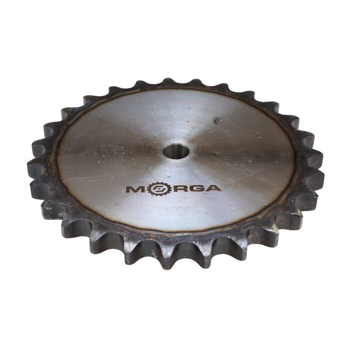 Koło zębate łańcuchowe hartowane z kołnierzem, piastą 16B-1 Z-27 MORGA