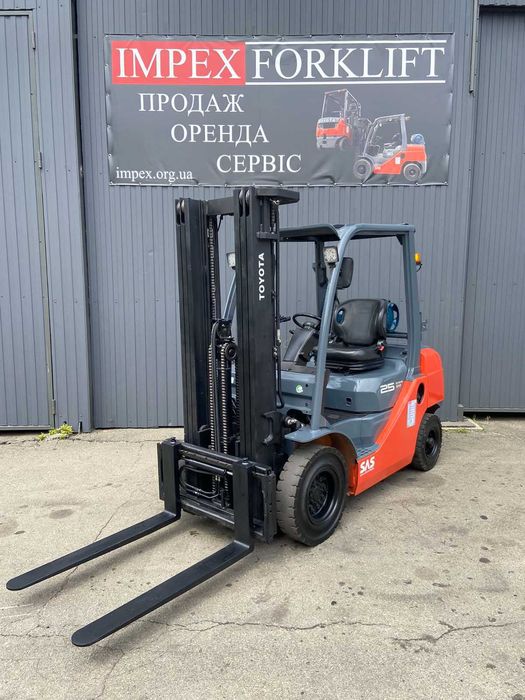 Навантажувач газ-бензиновий TOYOTA 2.5т, 2018рік, погрузчик Тойота