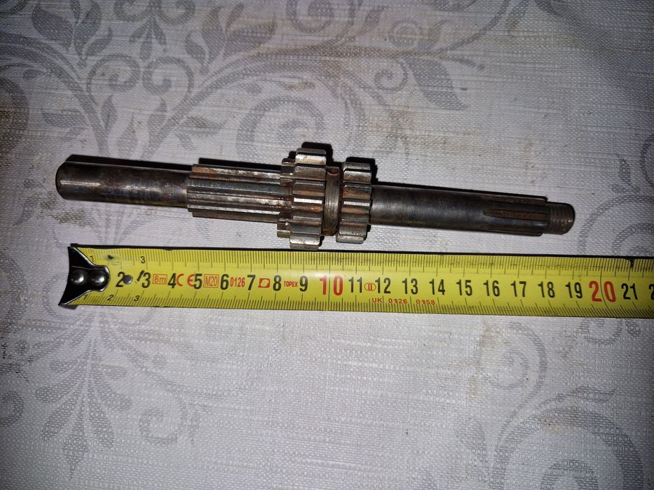 Oryginal zmd wałek skrzyni biegów silnika wsk 175 wfm shl prl