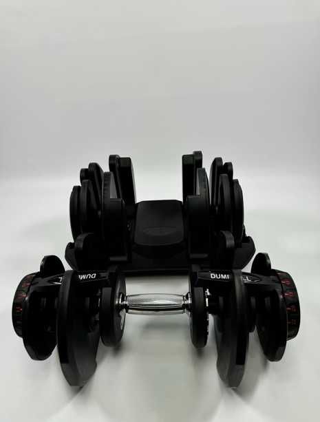 гантеля до 40 кг регулируемая 17 уровней + платформа гантелі гантель