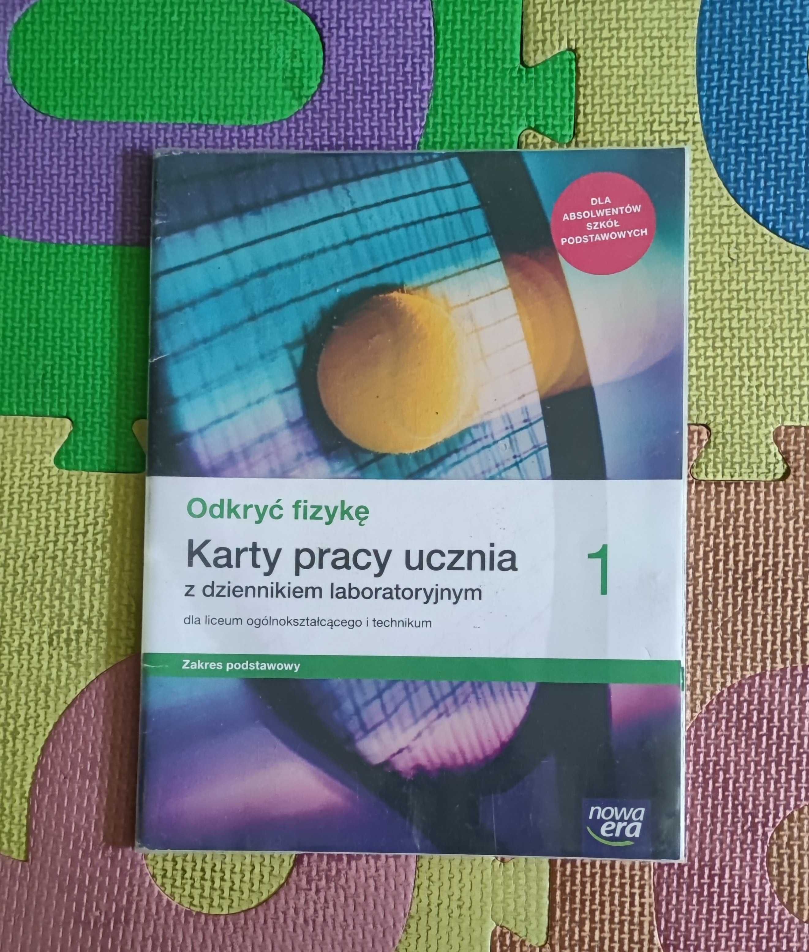 Odkryć fizykę karty pracy fizyka klasa 1 liceum Nowa Era
