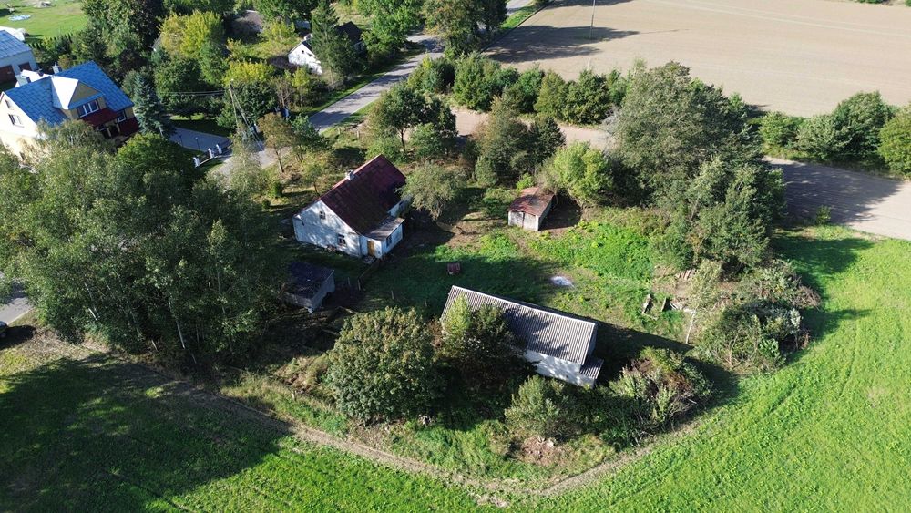 Działka budowlana, dom Czerwonka Szlachecka, duża działka