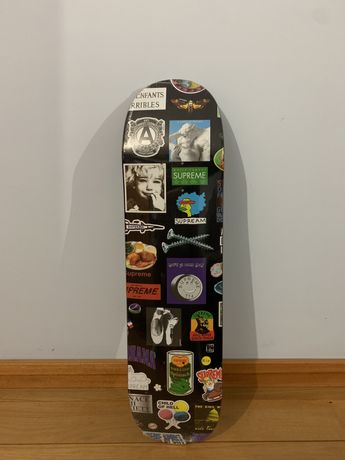 Supreme Stickers Skateboard deck
