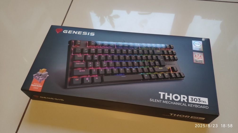 Klawiatura Genesis Thor 303 TKL