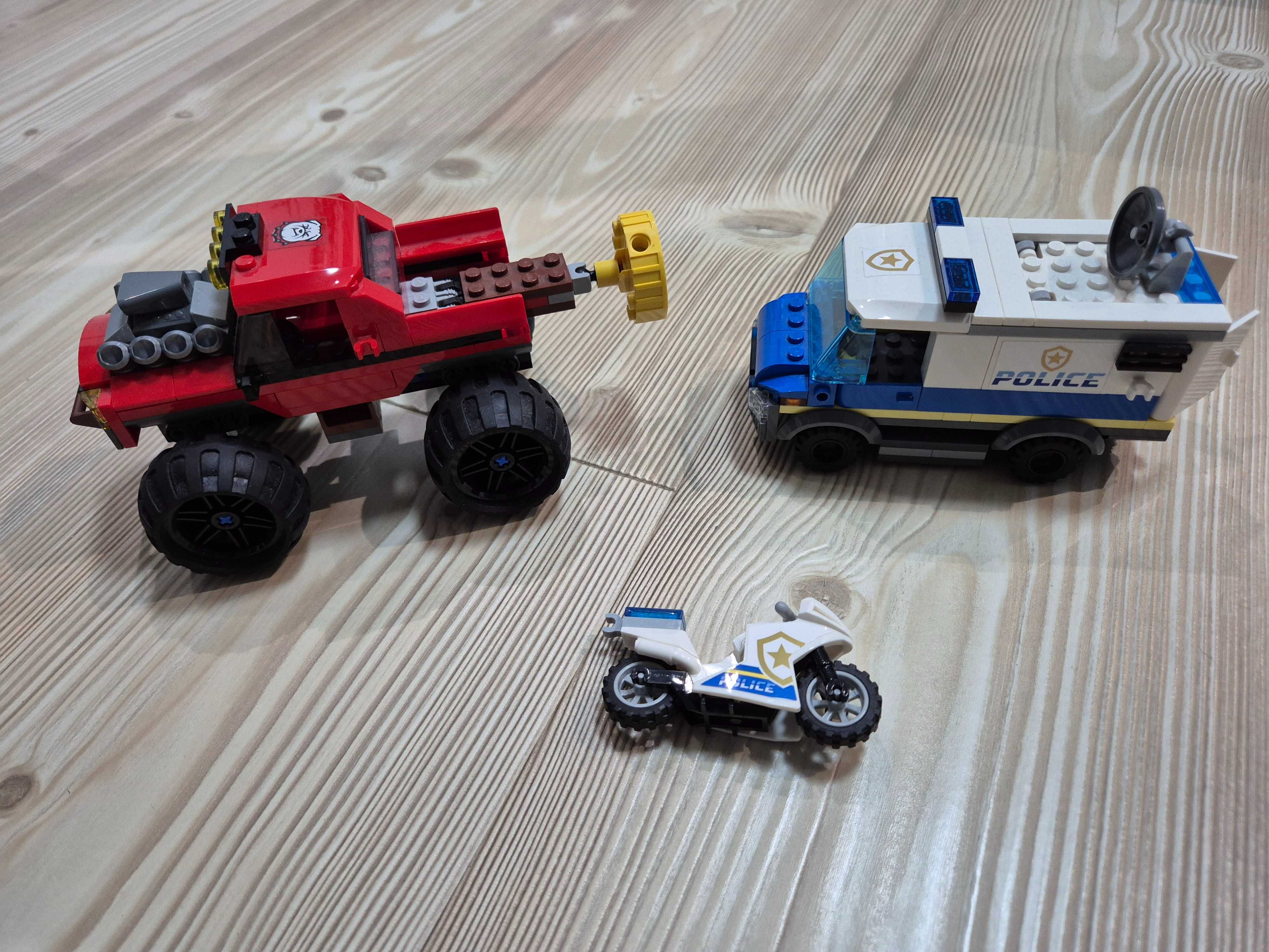 Klocki LEGO CITY 60245 Policja-napad na bank z użyciem monster trucka