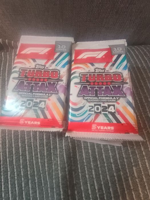 Topps turbo attax F1 2024 saszetki cena za 1