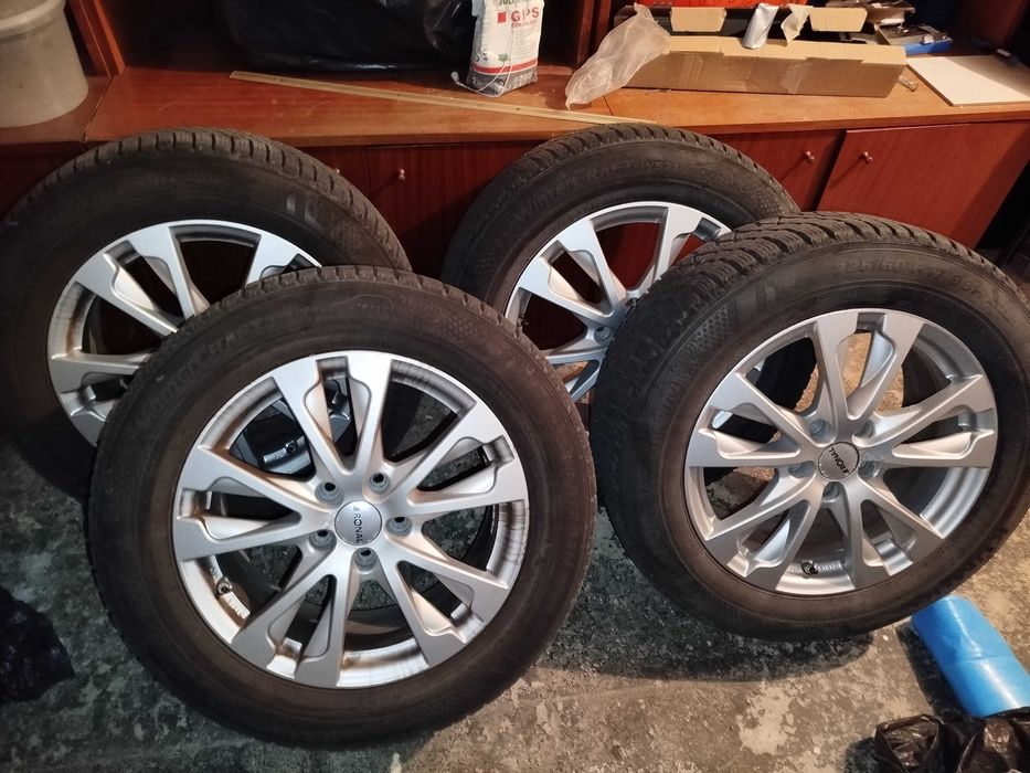 Komplet Kół Zimowych 17" Felgi RONAL R61 5x114.3+Opony Kumho WinterCra
