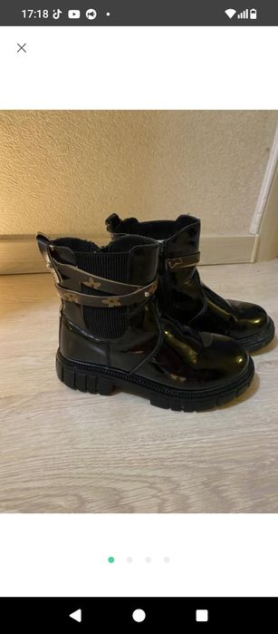 Чобітки зима чорні